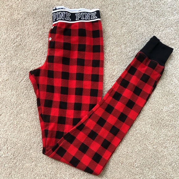 PINK Victoria's Secret Pants - Victoria’s Secret Pink Sleep Thermal Pants